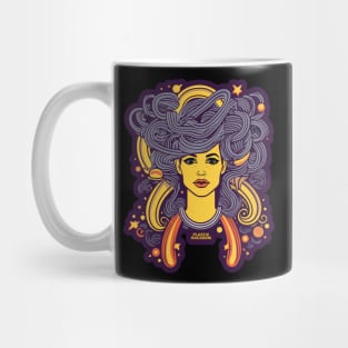 Plastic Macaroni Boho Trippy Hippy Rigatoni Mug